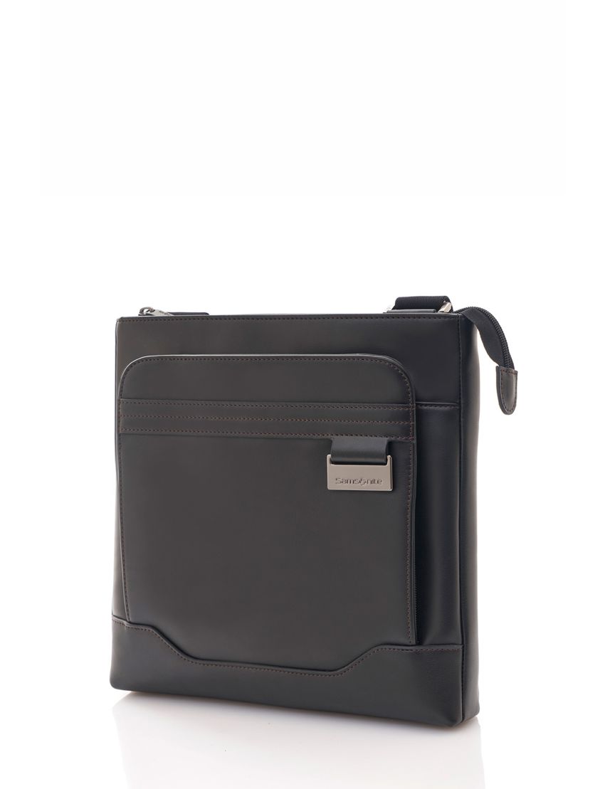 SAVIO LEATHER IV VERTICAL SHOULDER BAG